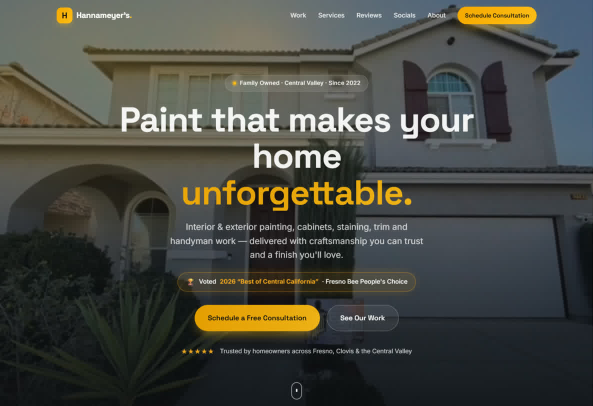 Hannameyer's Painting homepage
